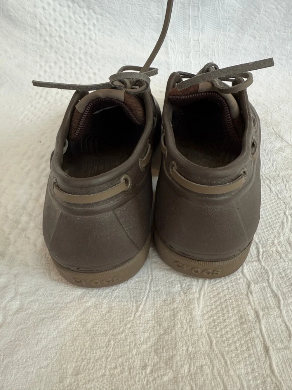 Crocs Brown Boat Shoe Men’s Size 7 206338